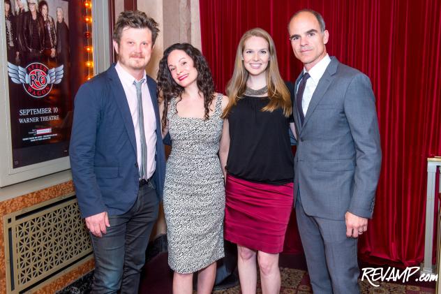 House of Cards creator Beau Willimon, SLUT playwrights Katie Cappiello and Meg McInerney, and House of Cards star Michael Kelly.